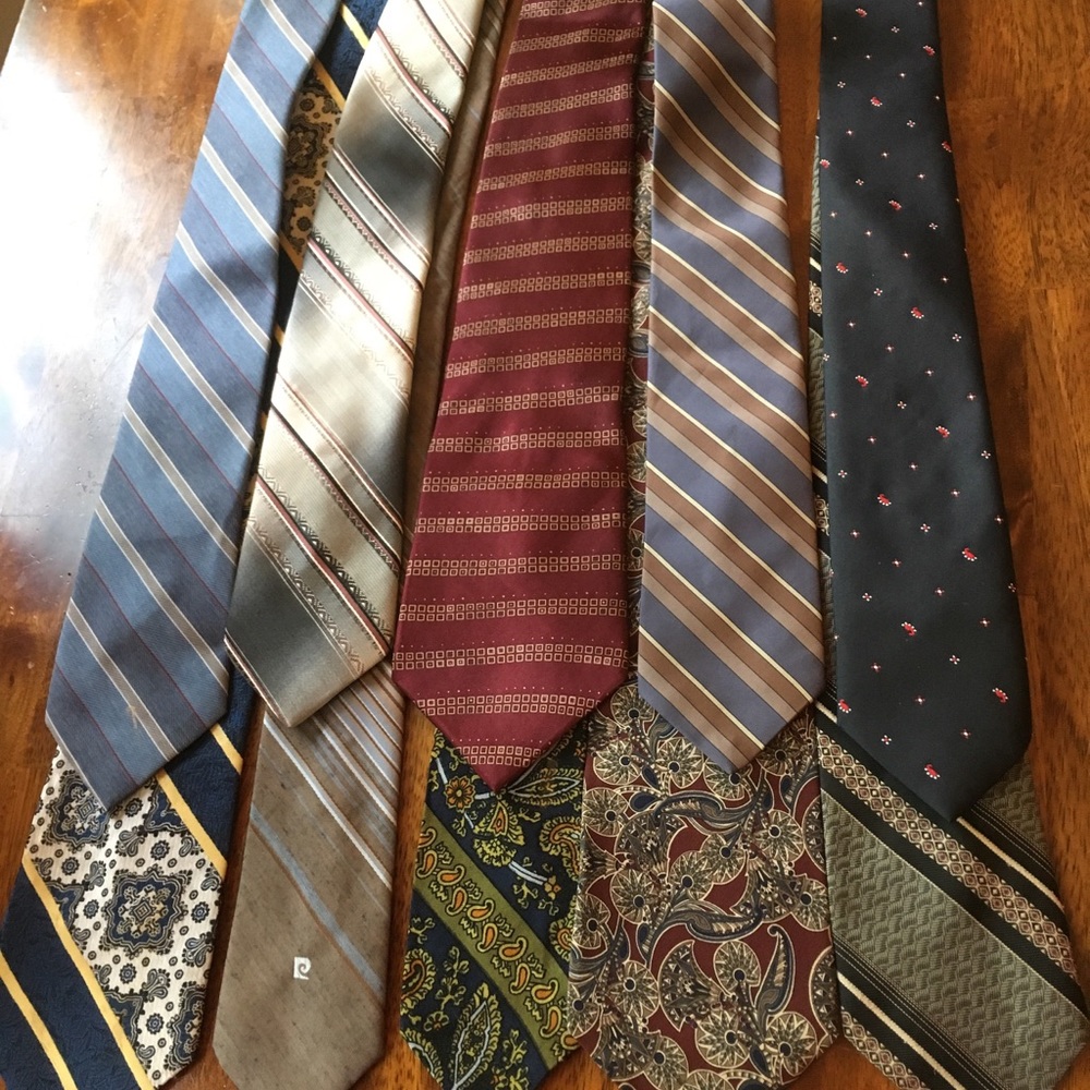 Necktie lot for crafts